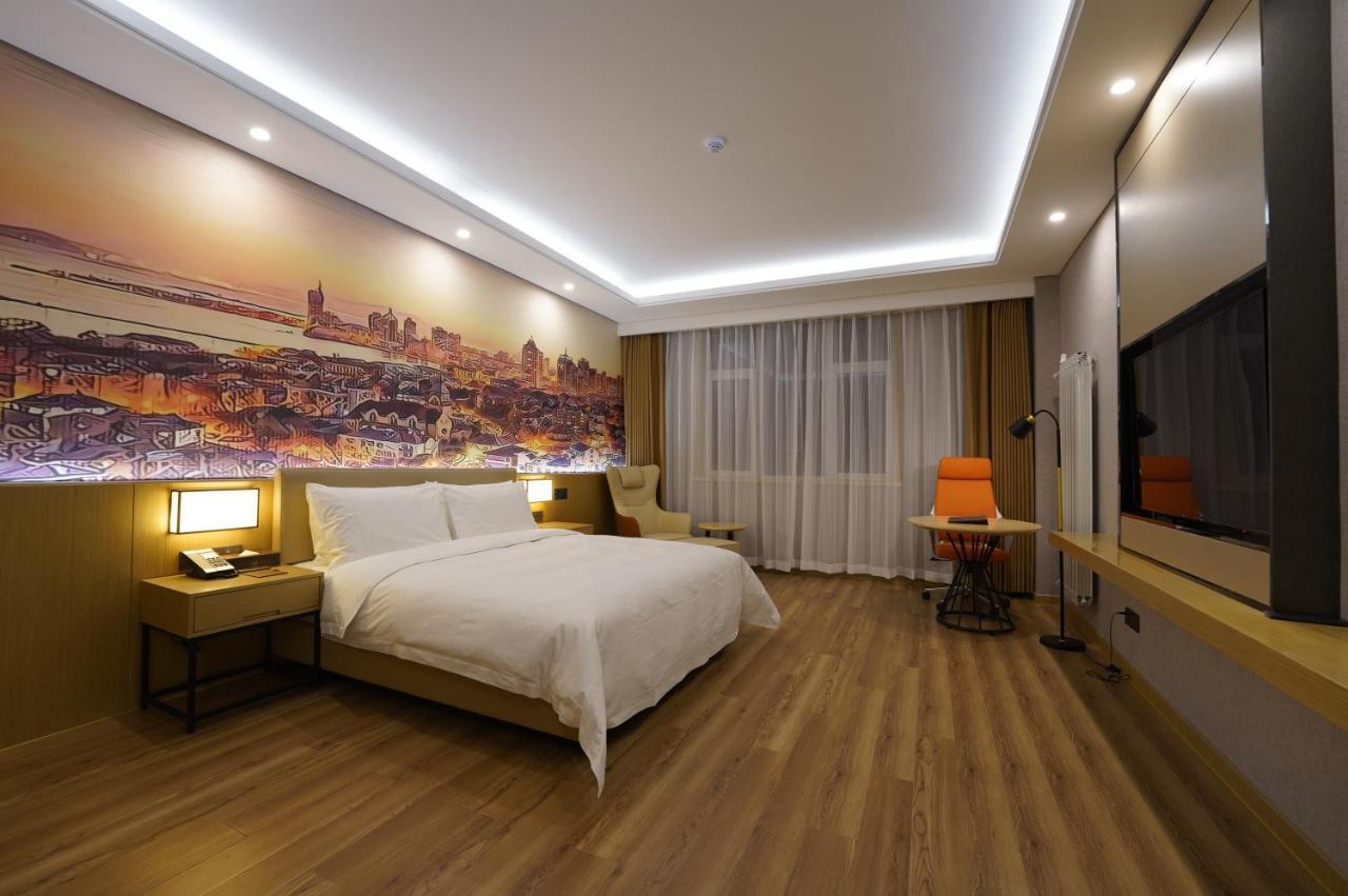 Joy Fall Hotel Jiaozhou Esterno foto